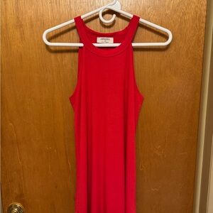 Sz S Zenana long flowy tank top NWOT round neck line.